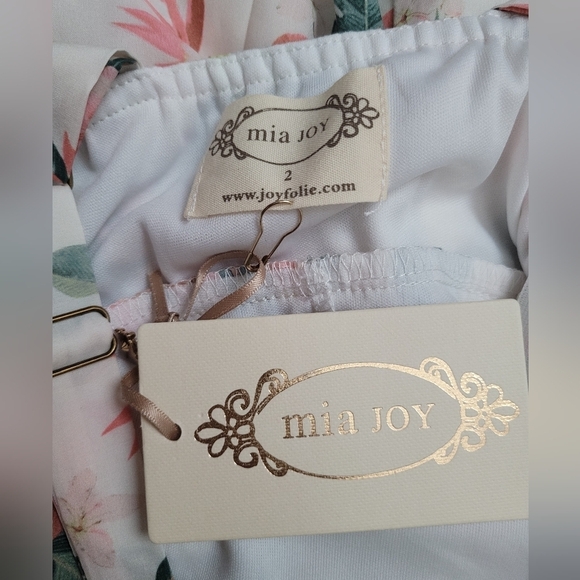 NWT Joyfolie Mia Joy Quinn Dress Palm Springs Floral 2T - Picture 8 of 10